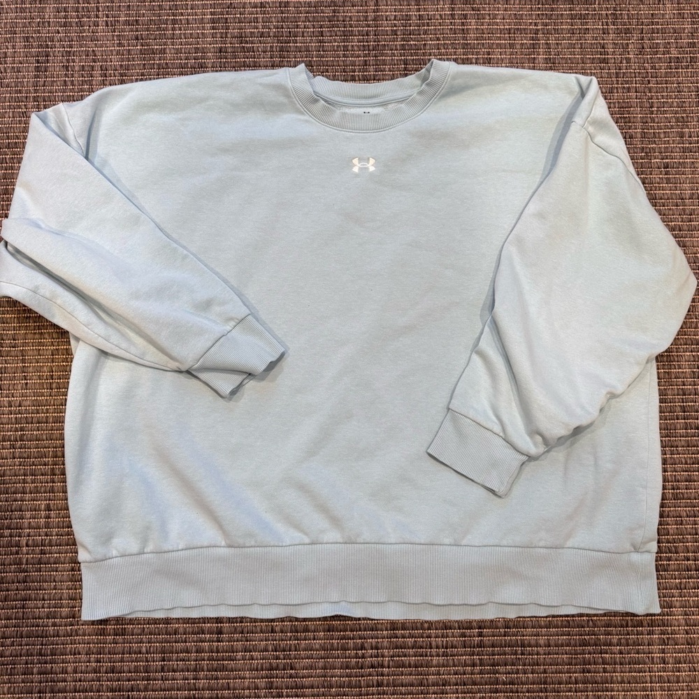 Under Armour Light Blue Crewneck Sweatshirt